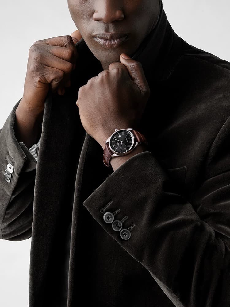 Longines White Watch