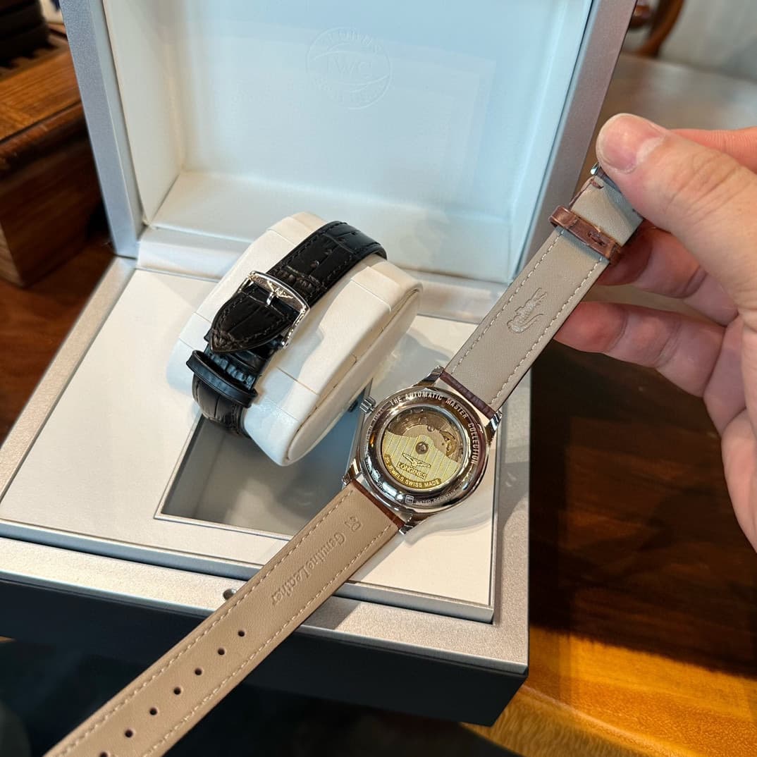 Longines White Watch