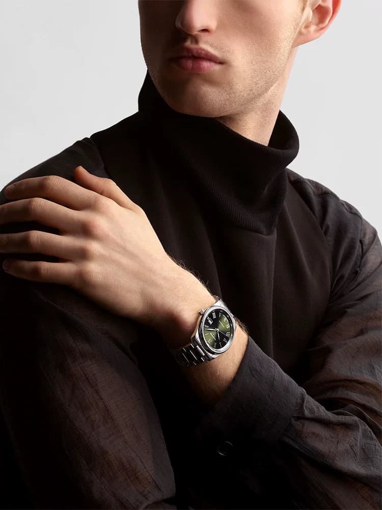 Longines White Watch