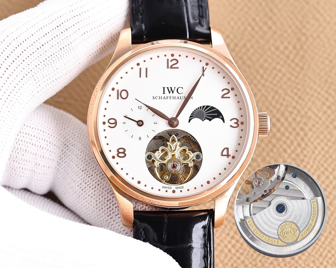 IWC White Watch