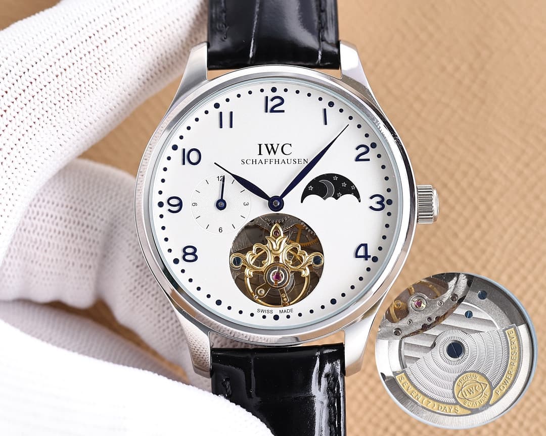 IWC White Watch