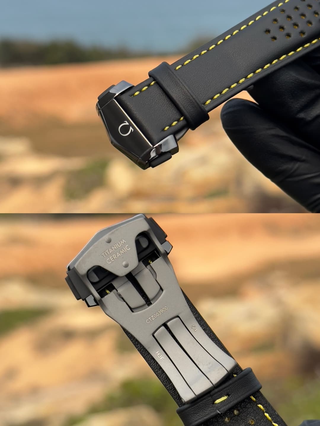 Omega Black Watch