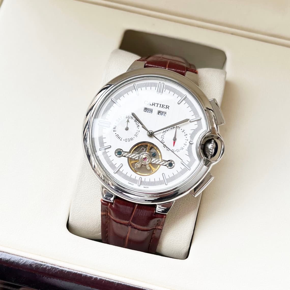 Cartier White Watch