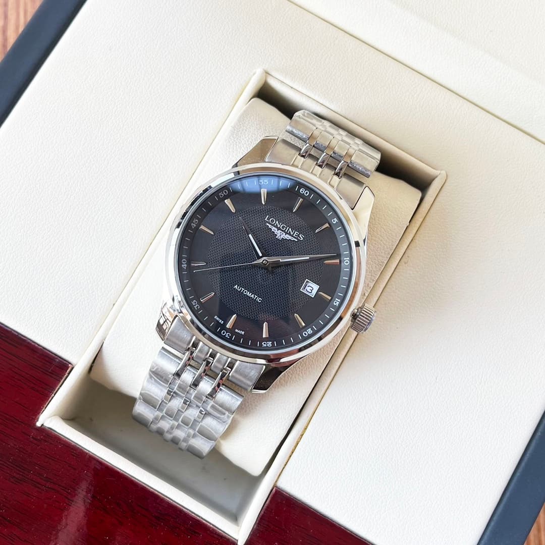 Longines White Watch