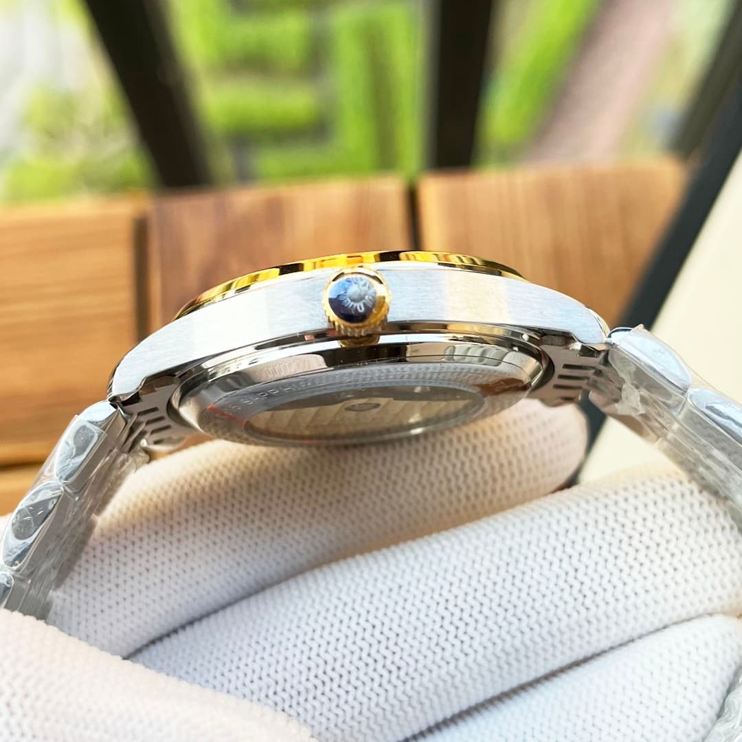 Longines White Watch