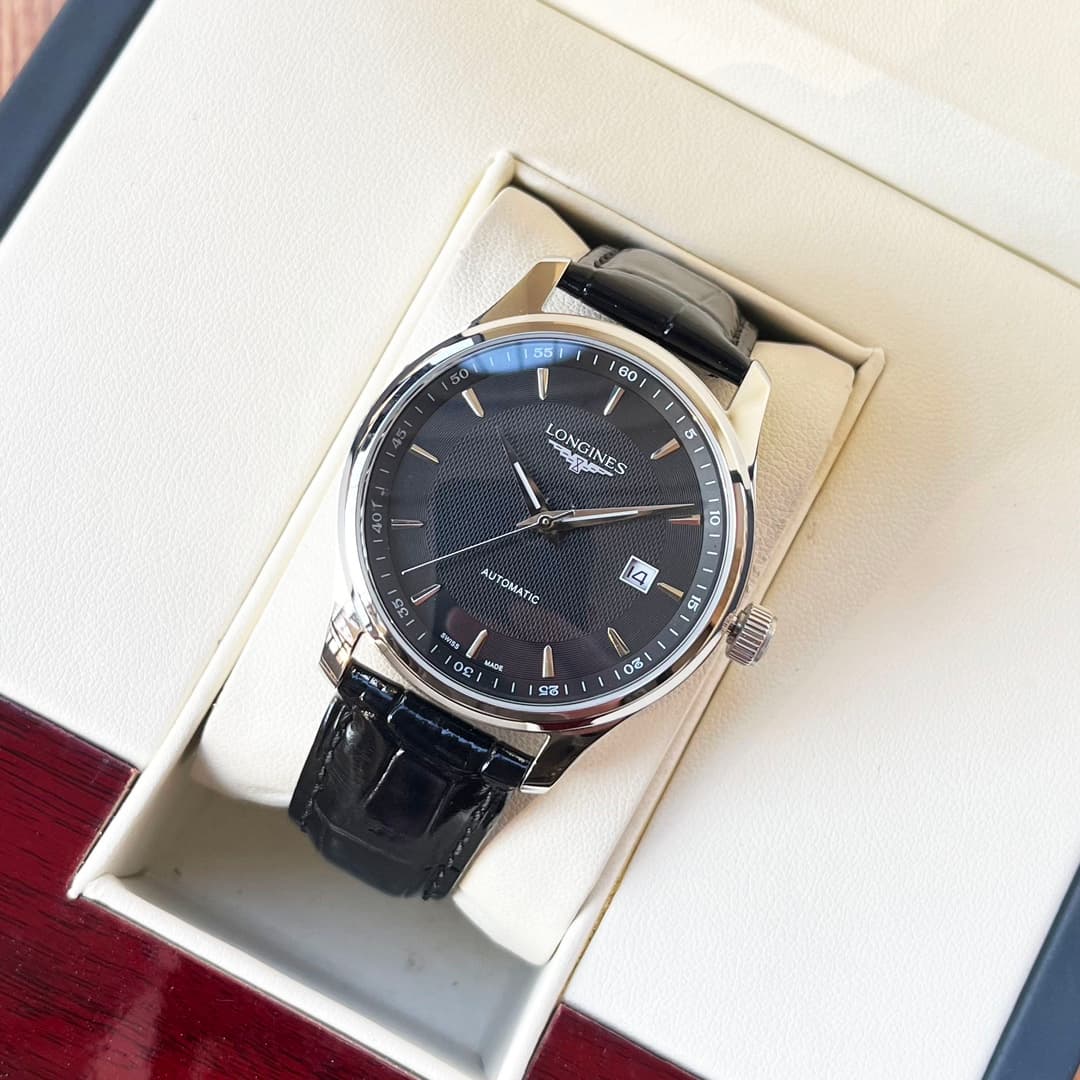 Longines White Watch