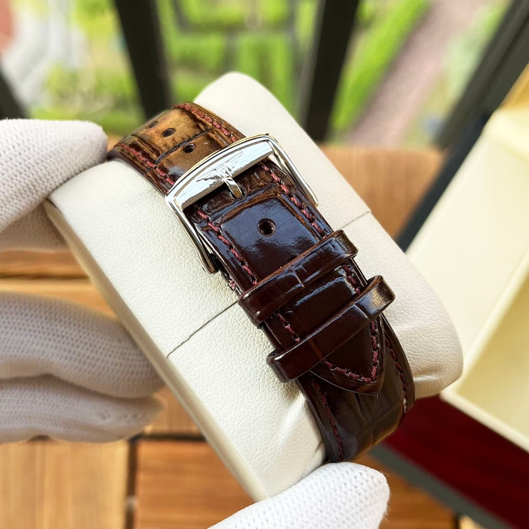 Longines White Watch
