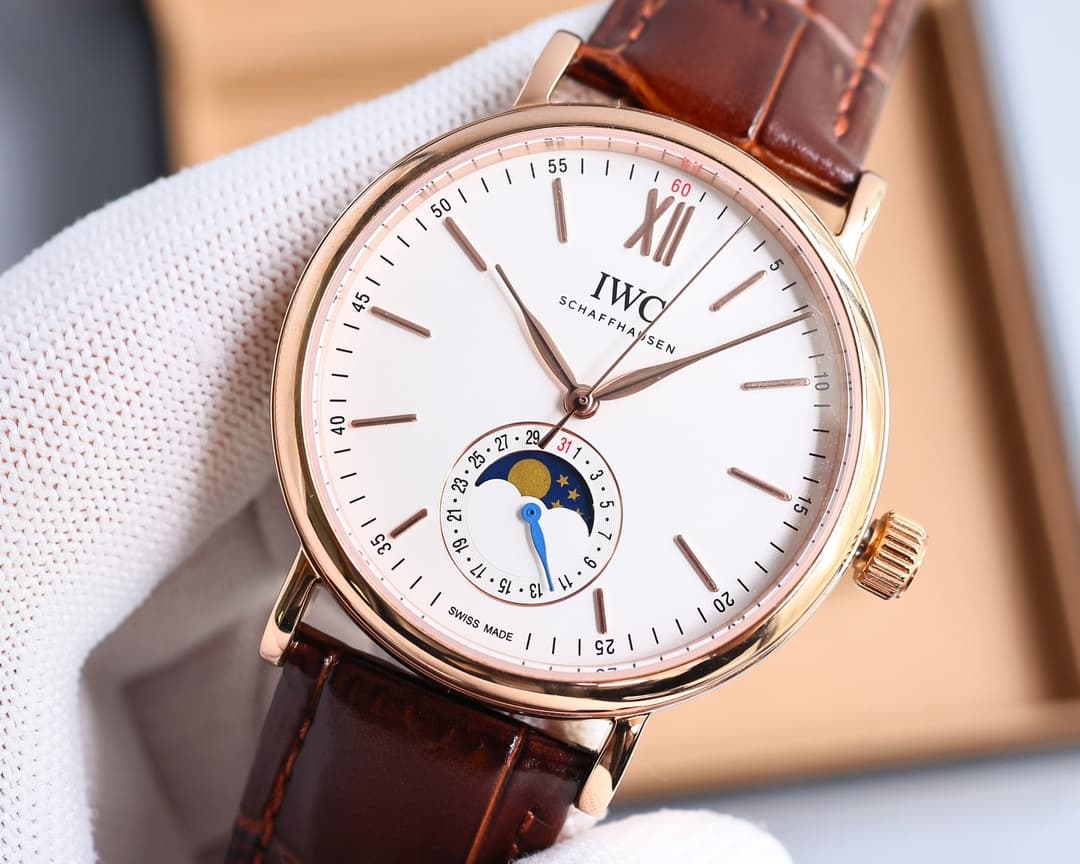 IWC White Watch ETA2824
