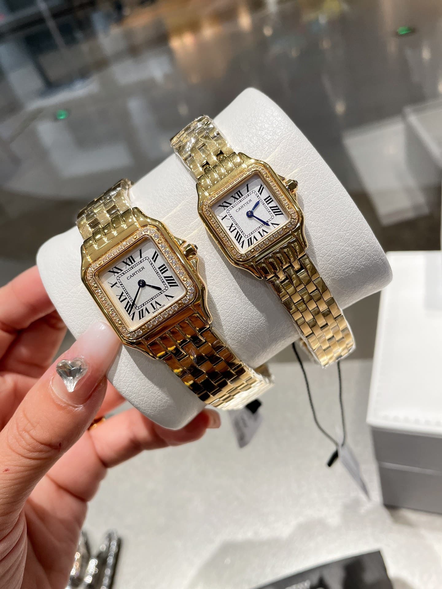 Cartier White Watch