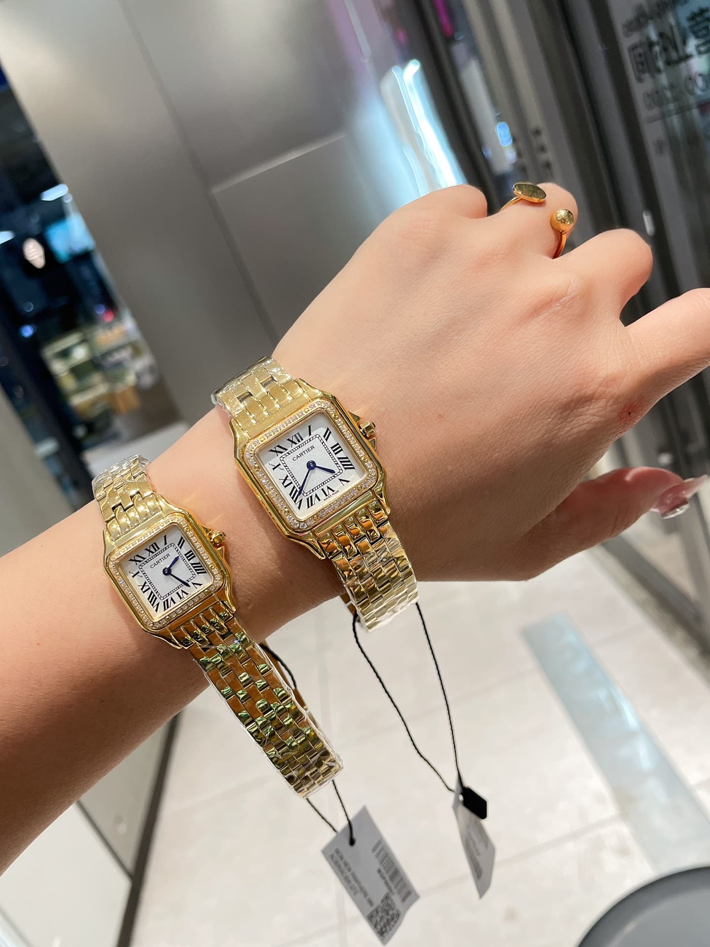 Cartier White Watch