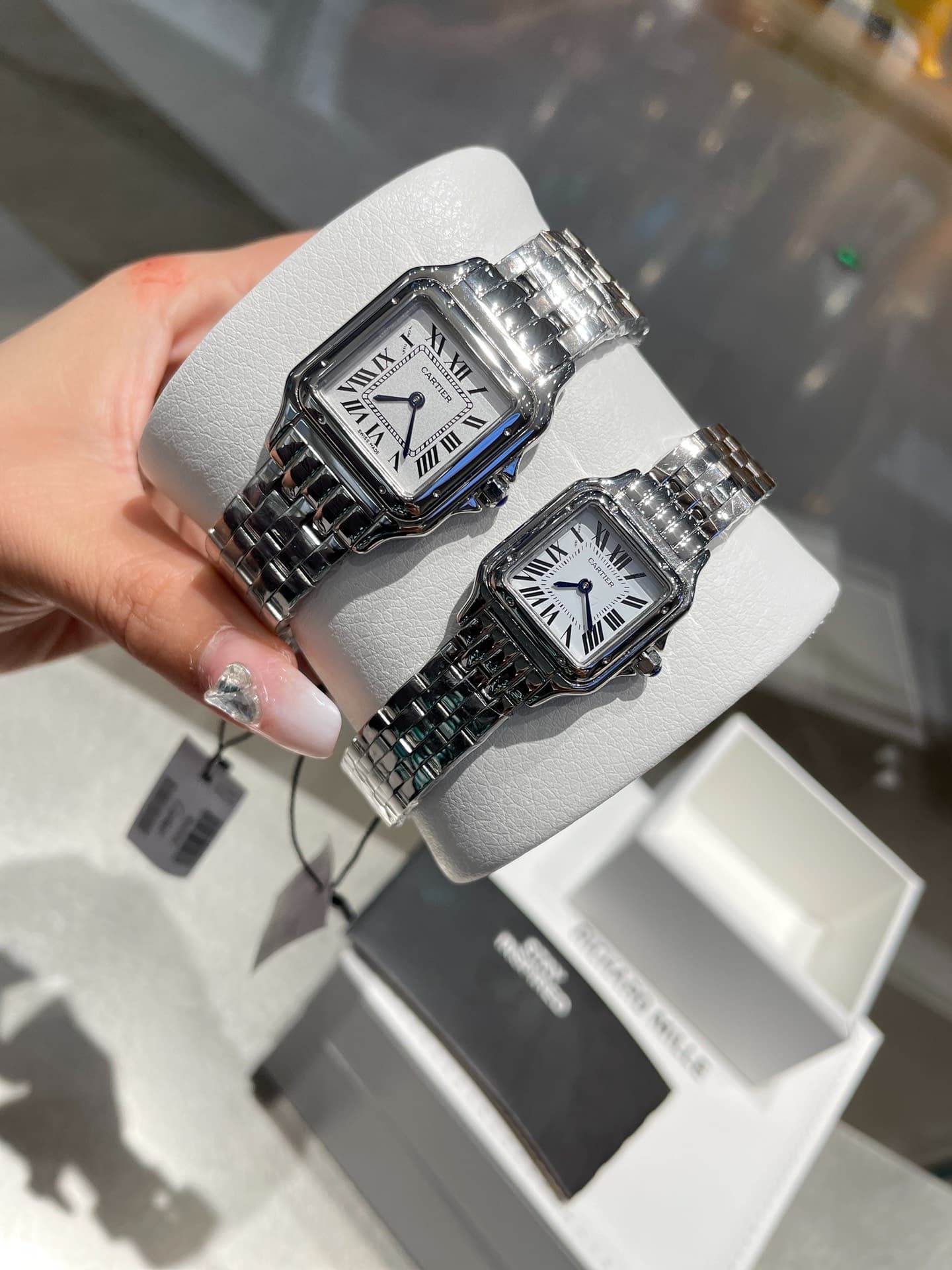 Cartier White Watch