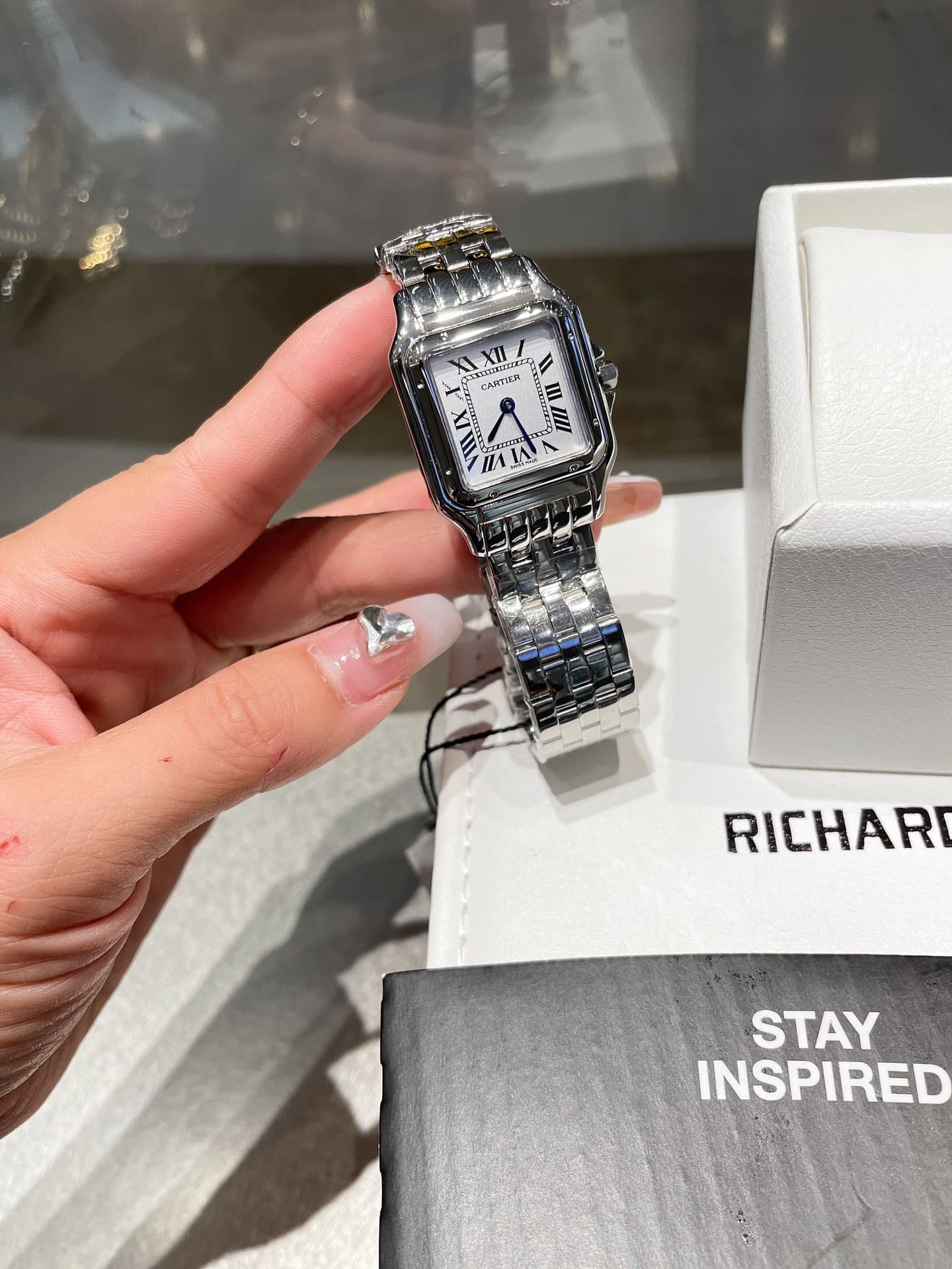 Cartier White Watch
