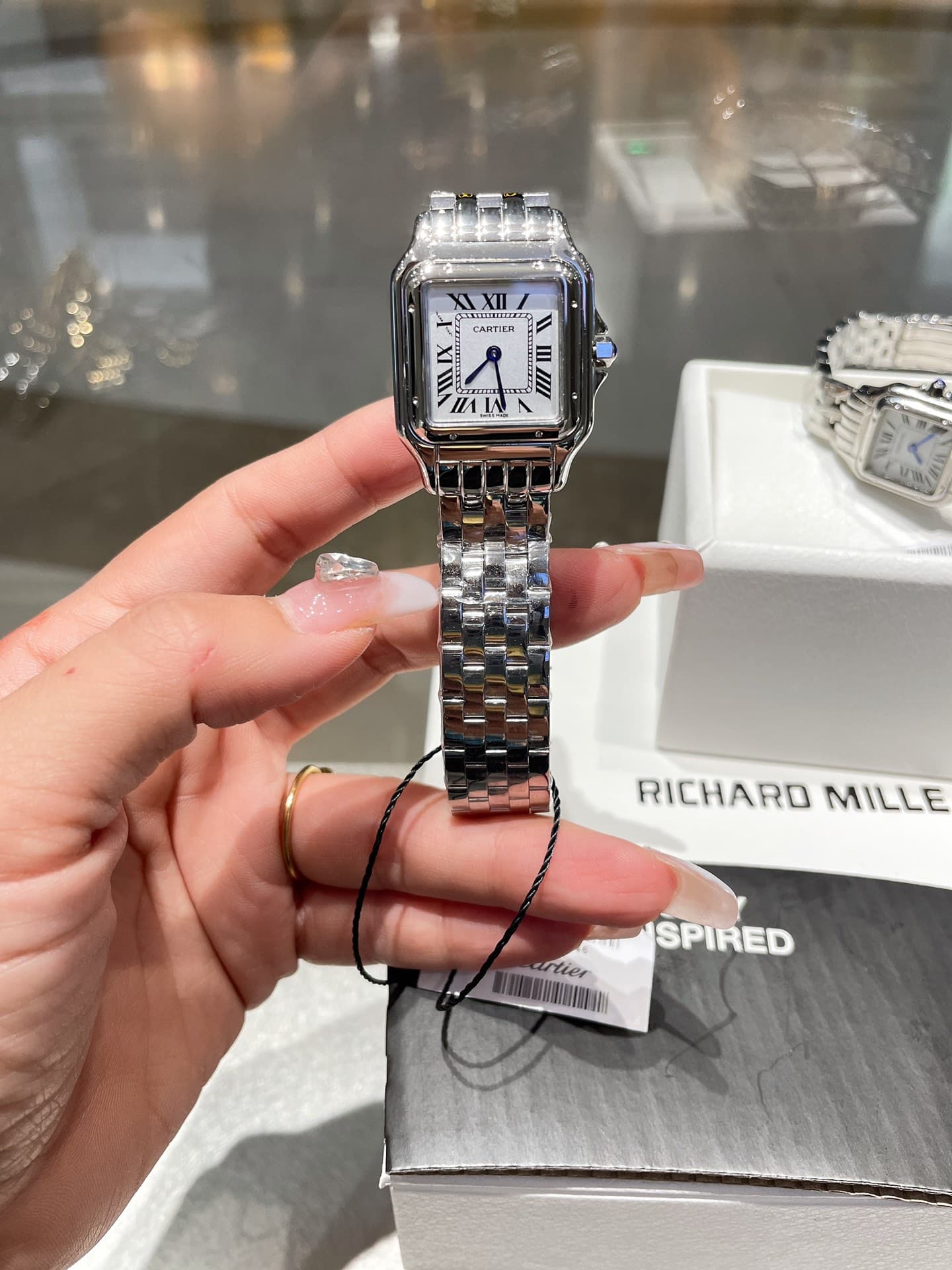 Cartier White Watch