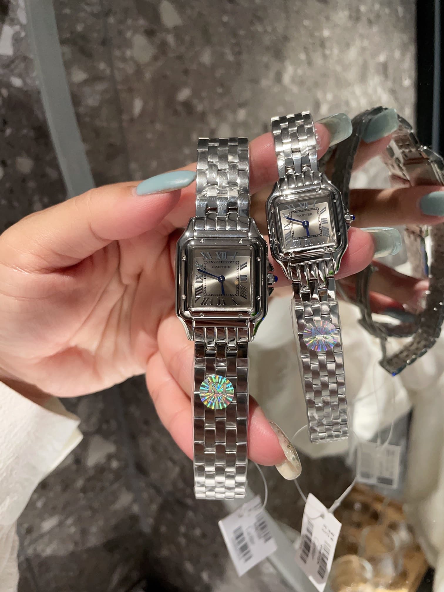 Cartier White Watch