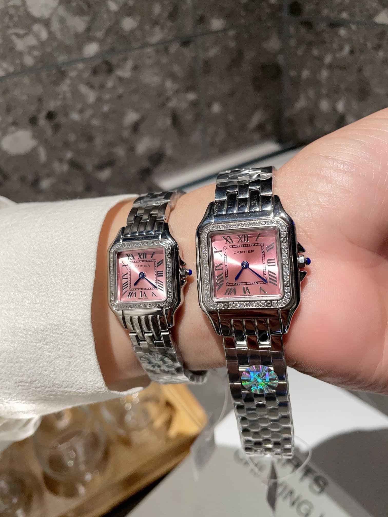 Cartier White Watch