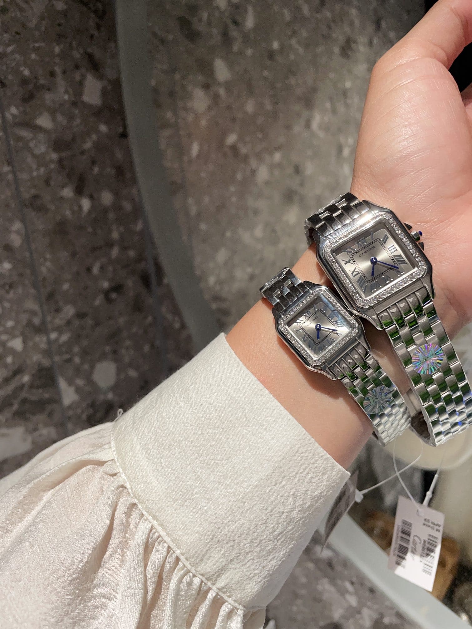 Cartier White Watch
