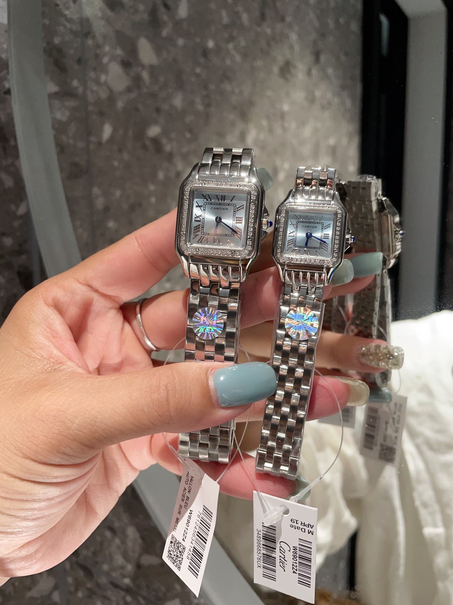 Cartier White Watch