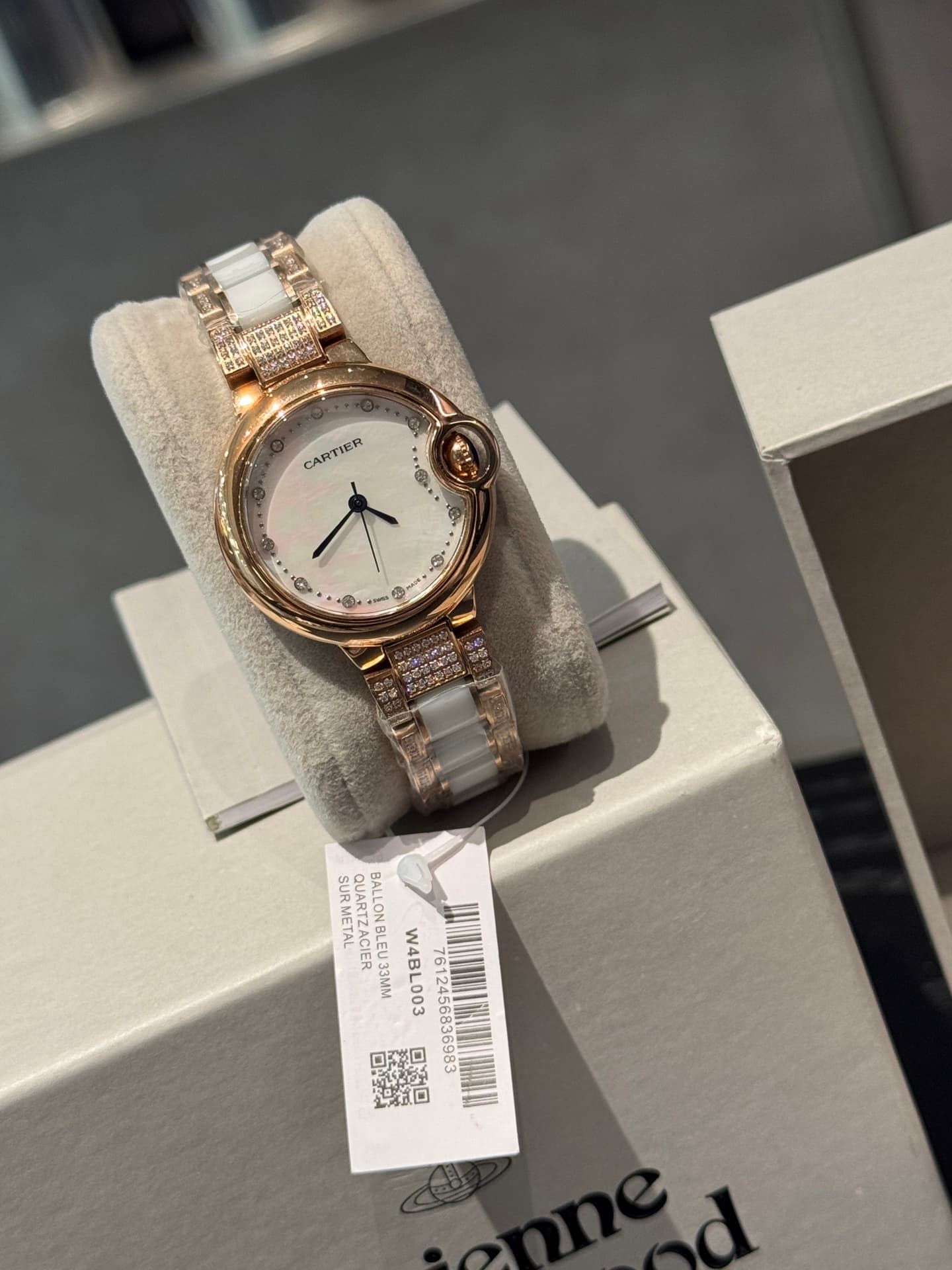 Cartier White Watch