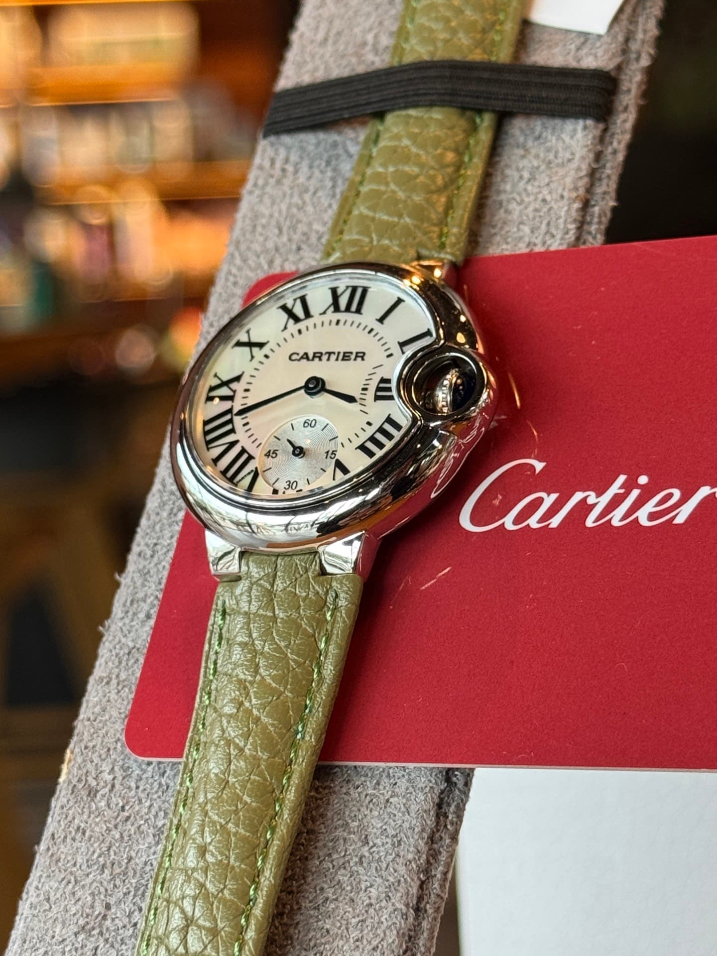Cartier Blue Belt