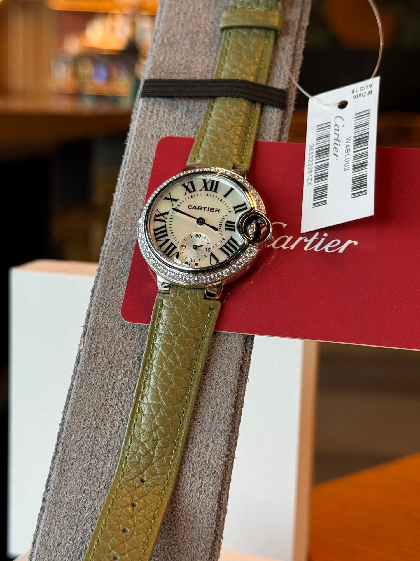 Cartier Blue Belt