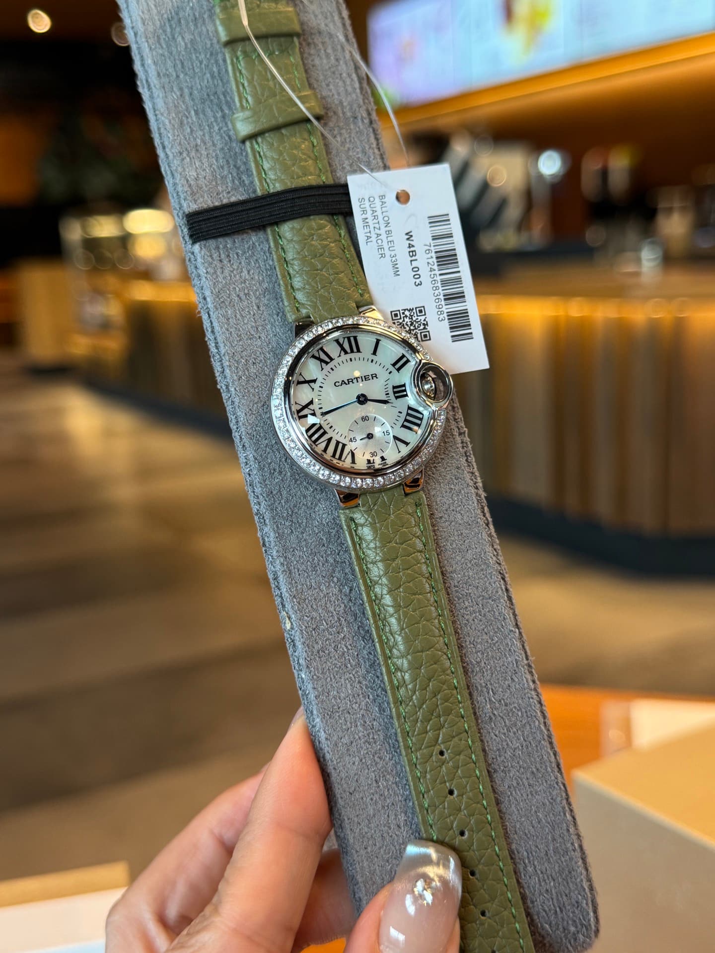 Cartier Blue Belt