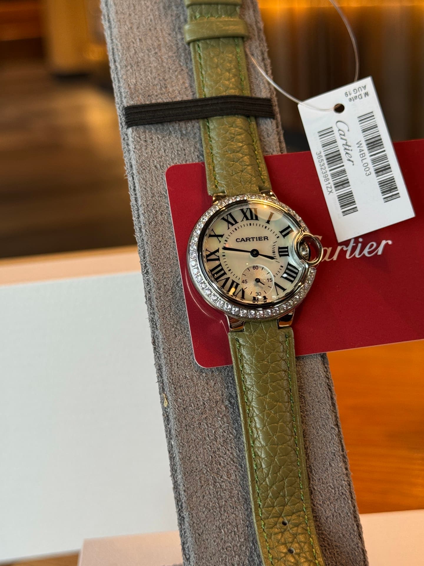 Cartier Blue Belt