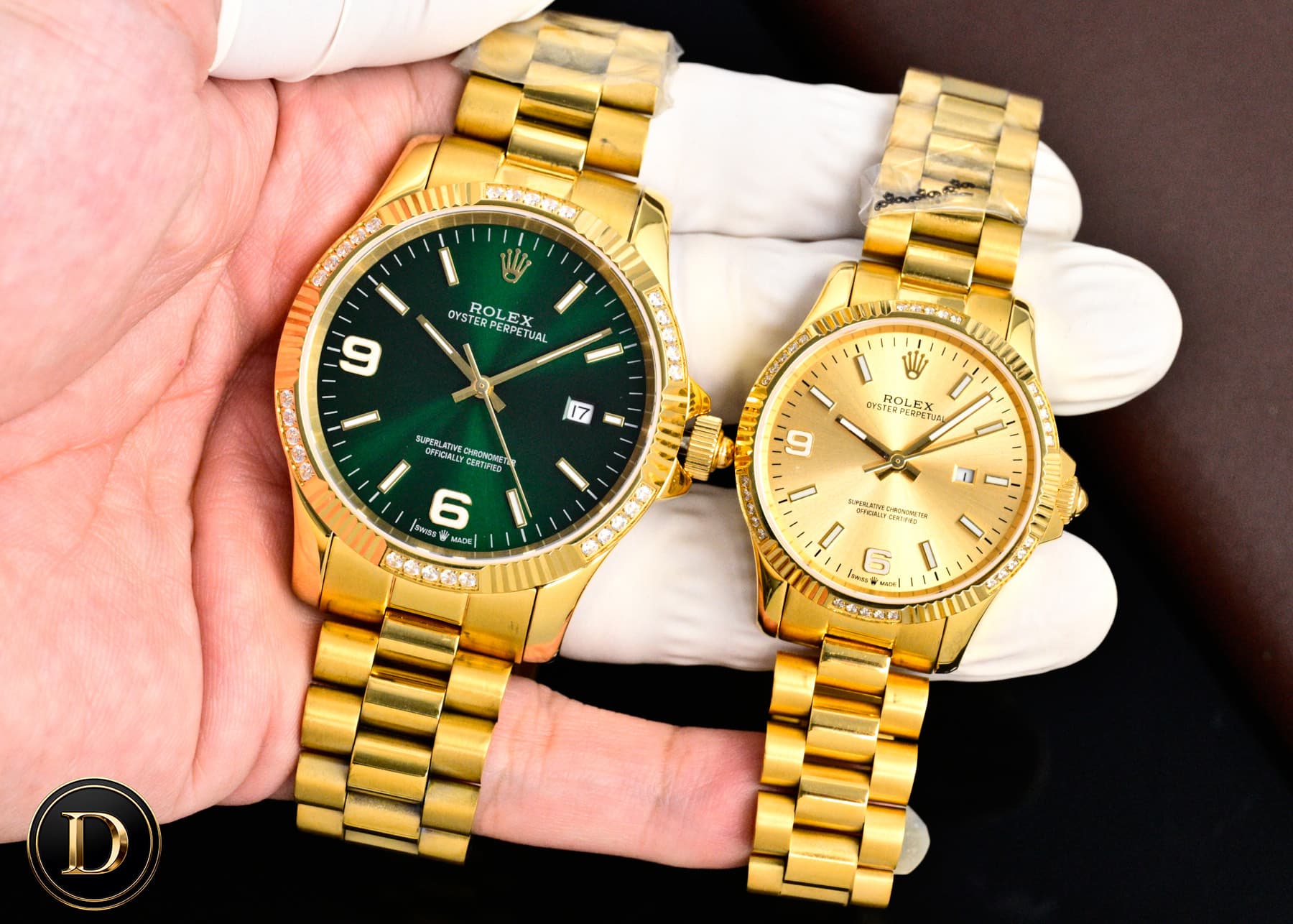 Rolex Blue Watch