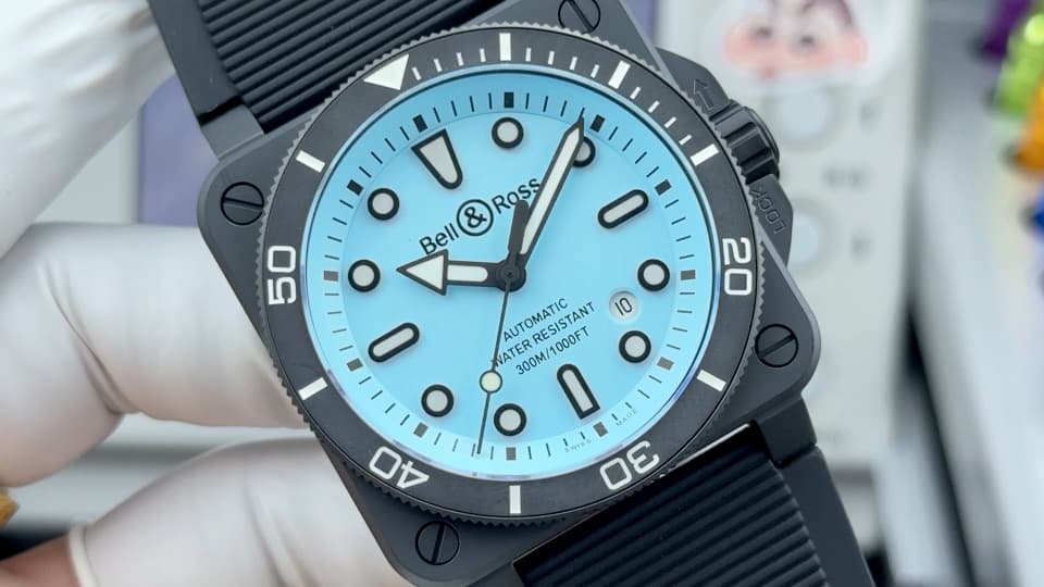 Luxury Brand Blue Watch