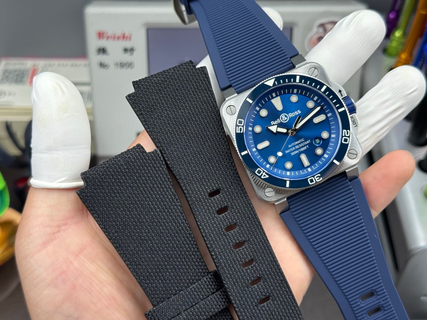 Luxury Brand Blue Watch