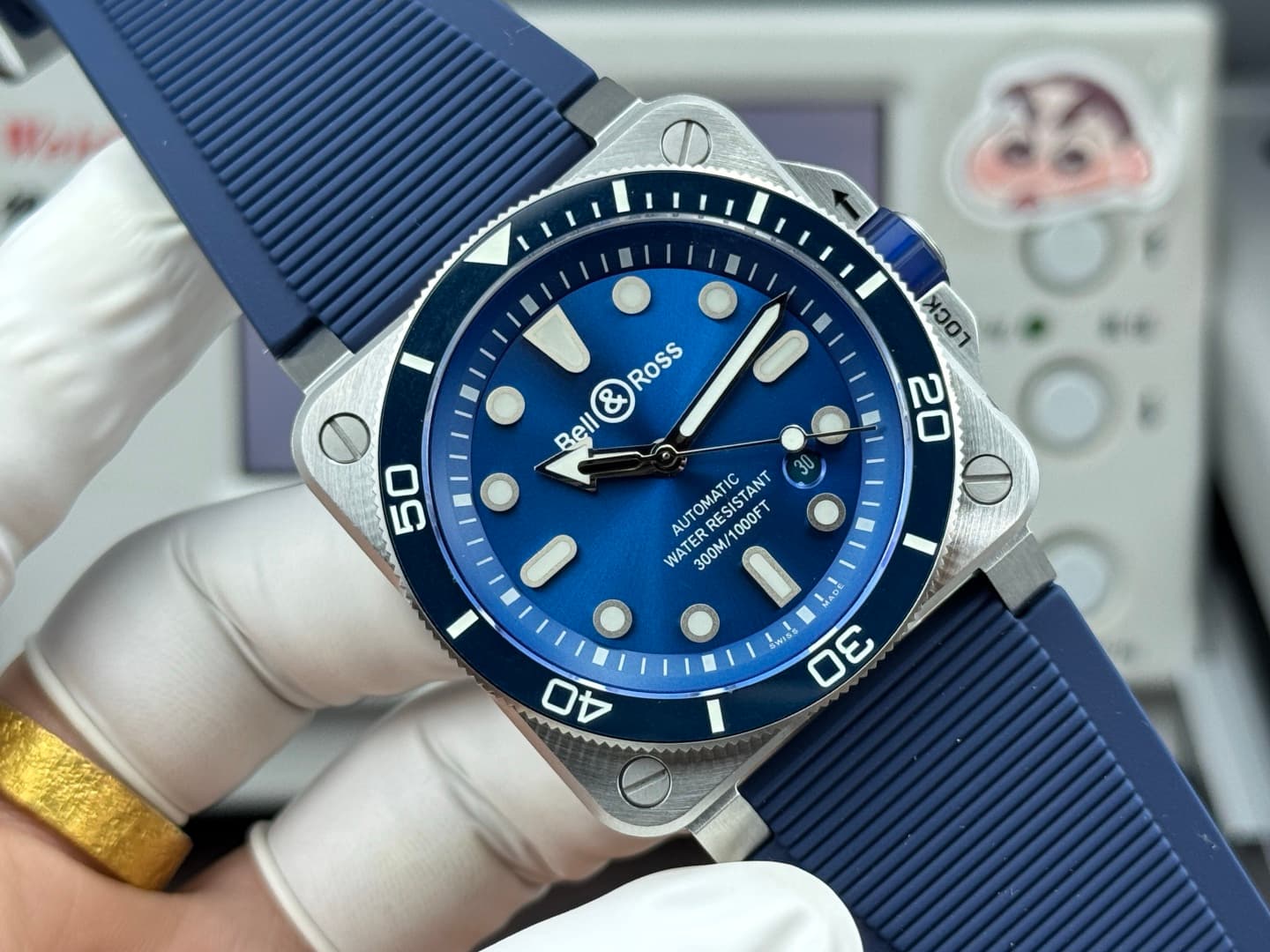 Luxury Watch Blue Watch