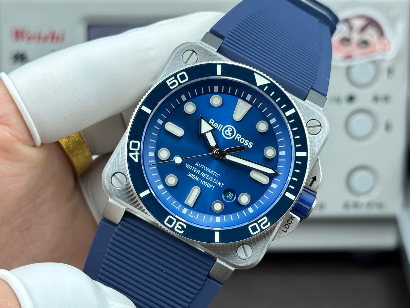 Luxury Watch Blue Watch