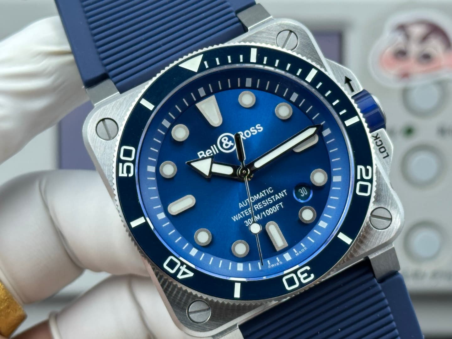 Luxury Watch Blue Watch