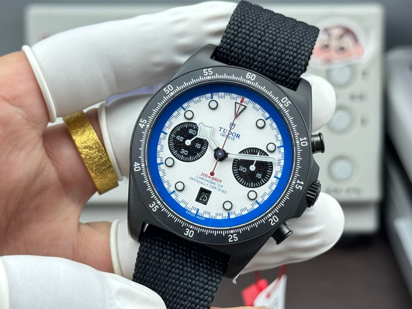Tudor Black Watch