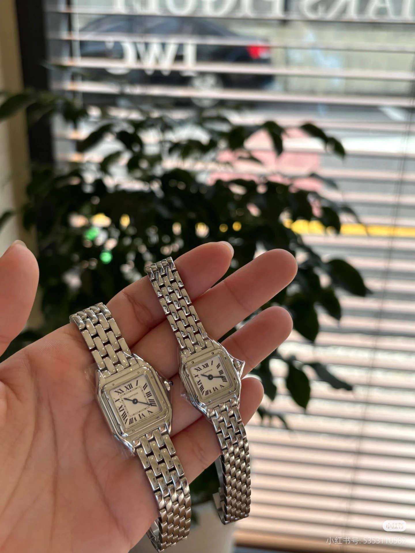 Cartier Blue Mini Watch