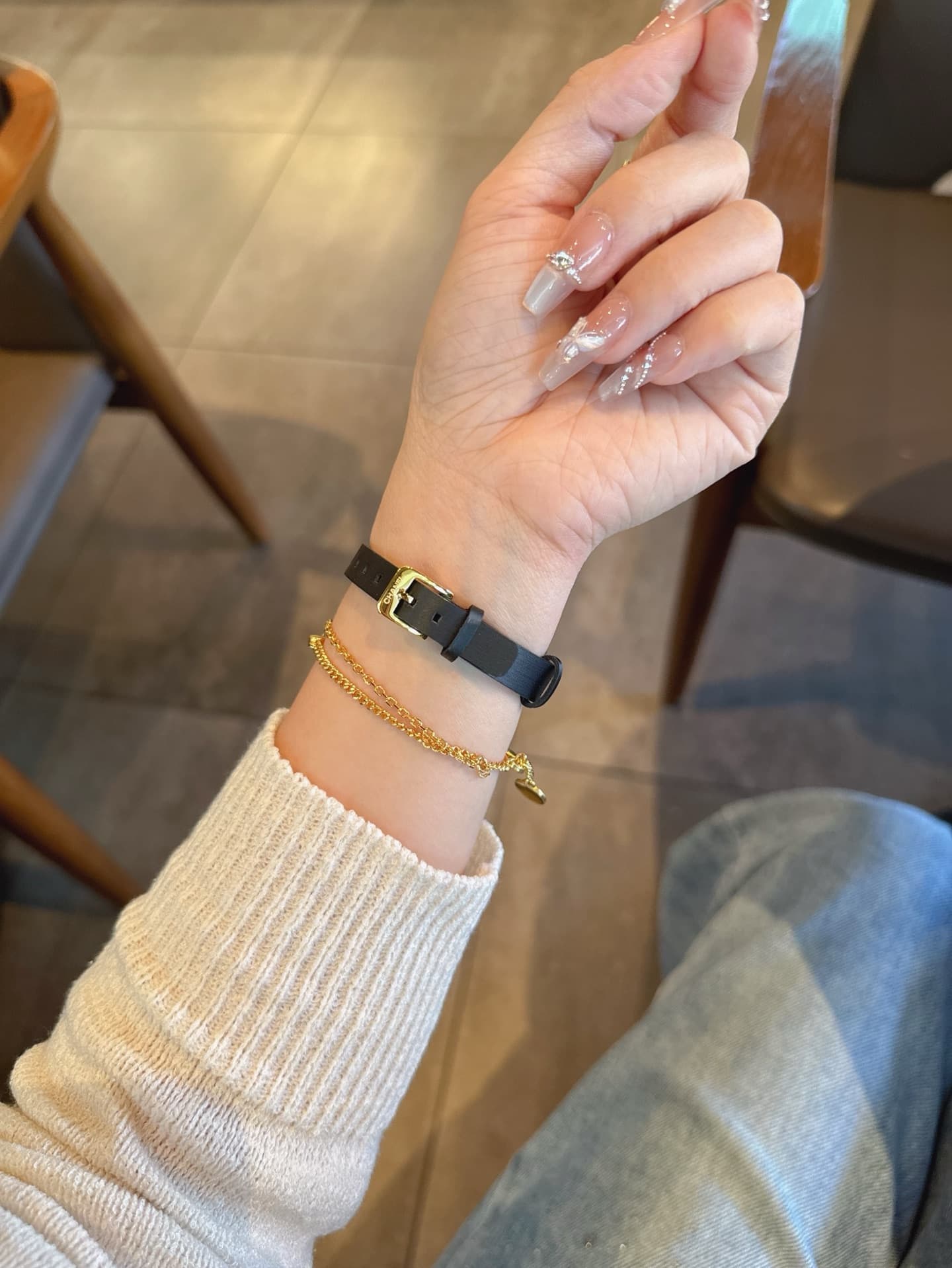 Chanel Black Small Watch H6125