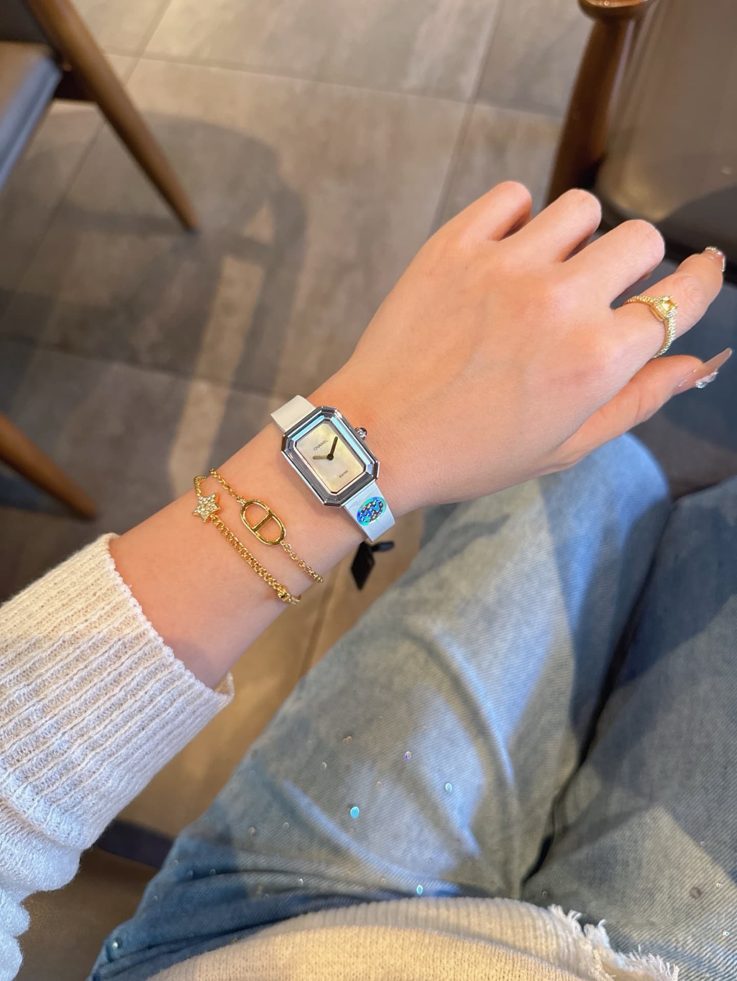 Chanel Black Small Watch H6125