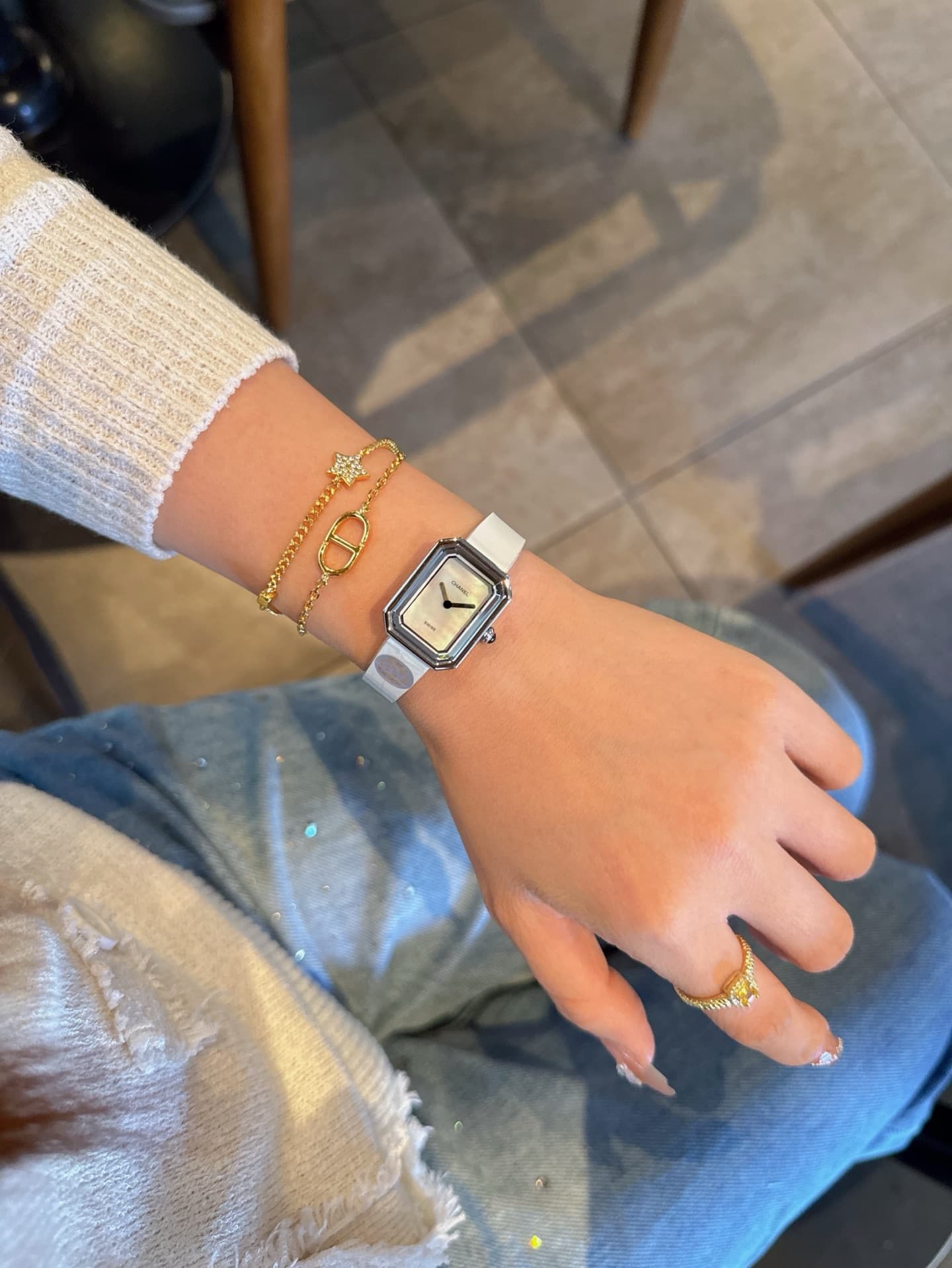 Chanel Black Small Watch H6125