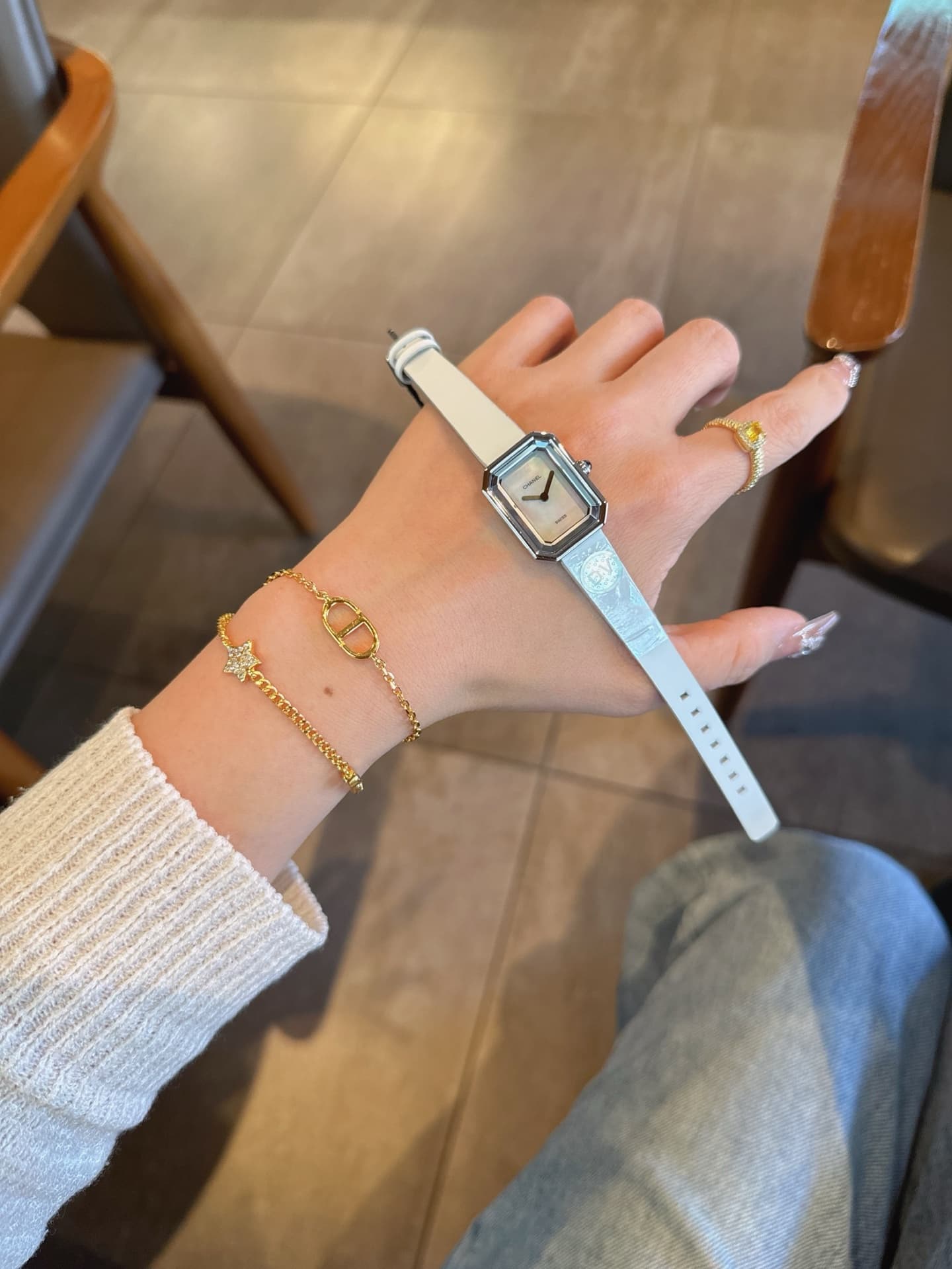 Chanel Black Small Watch H6125