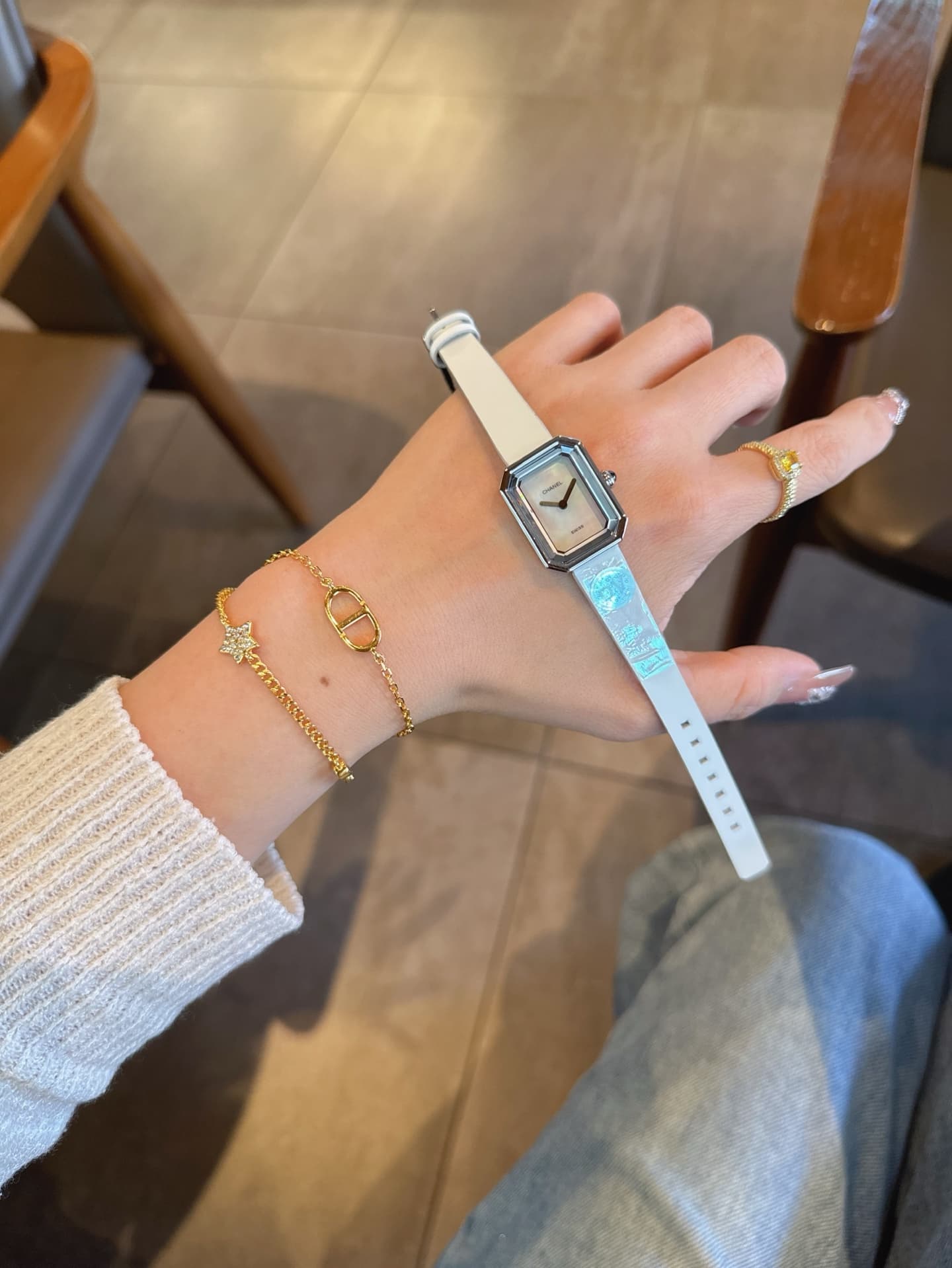 Chanel Black Small Watch H6125