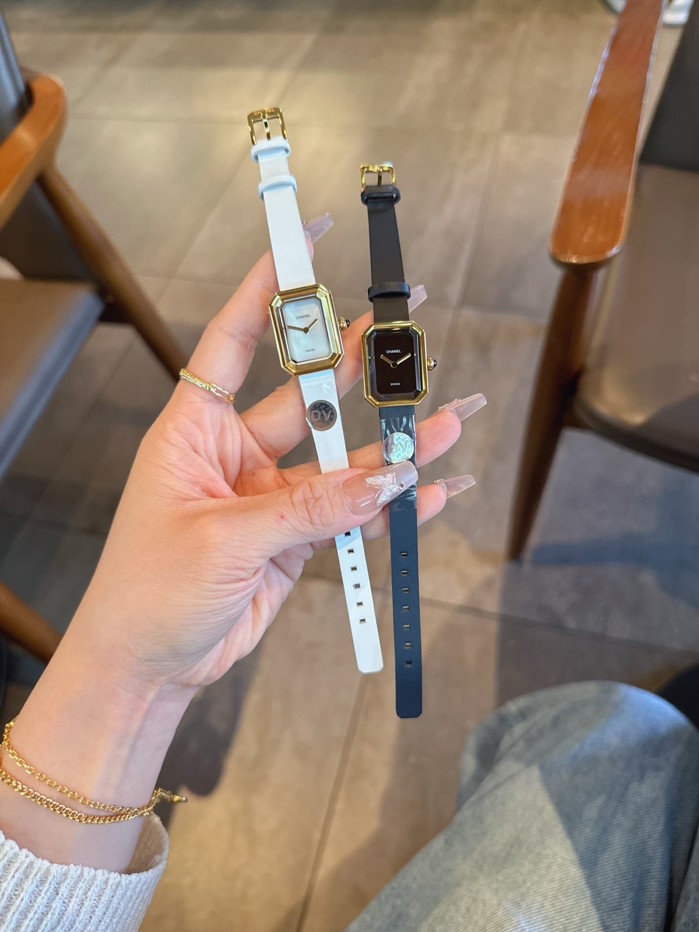 Chanel Black Small Watch H6125
