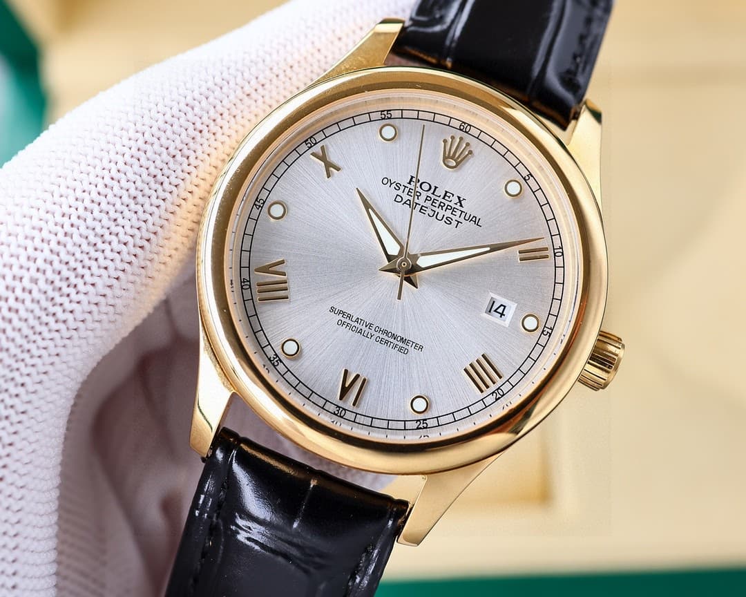 Rolex White Watch
