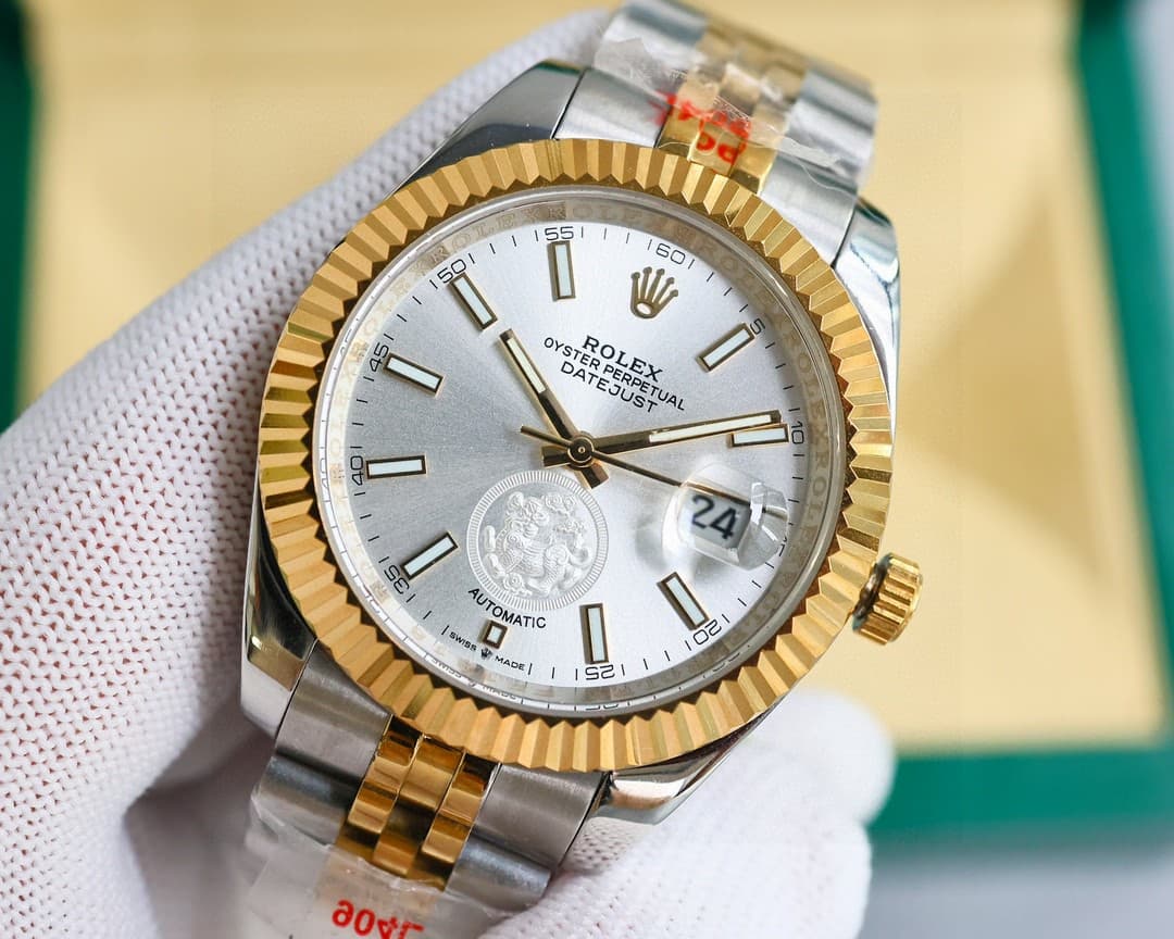 Rolex White Watch