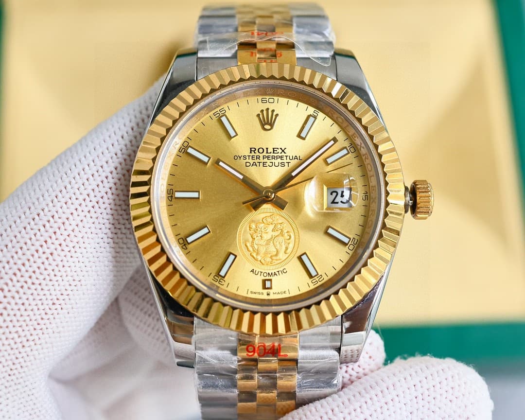 Rolex White Watch