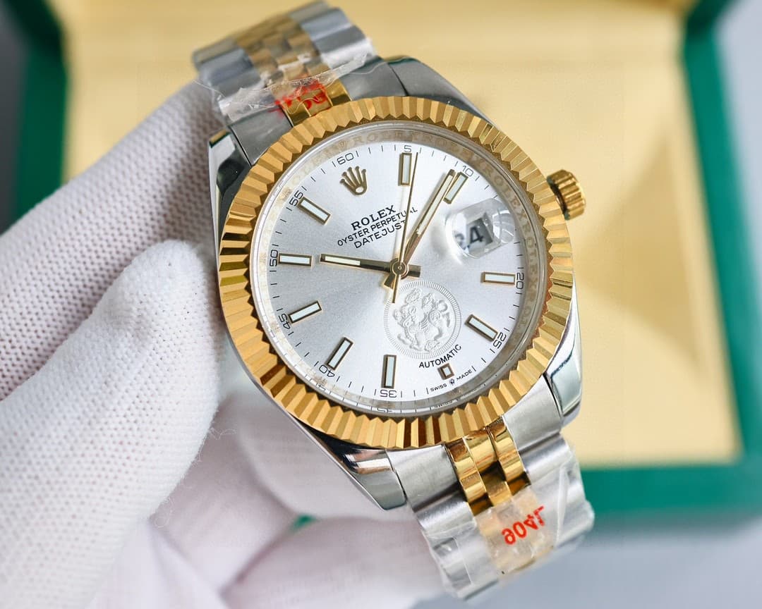 Rolex White Watch