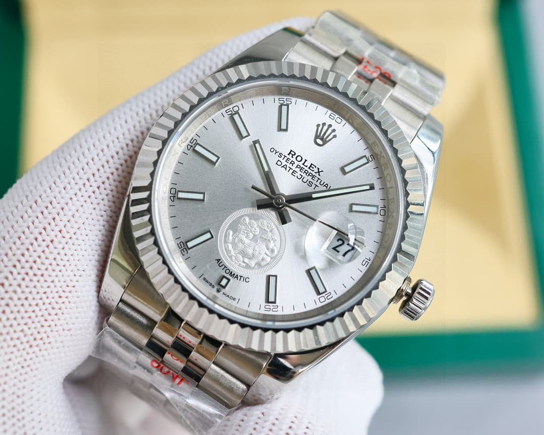 Rolex White Watch