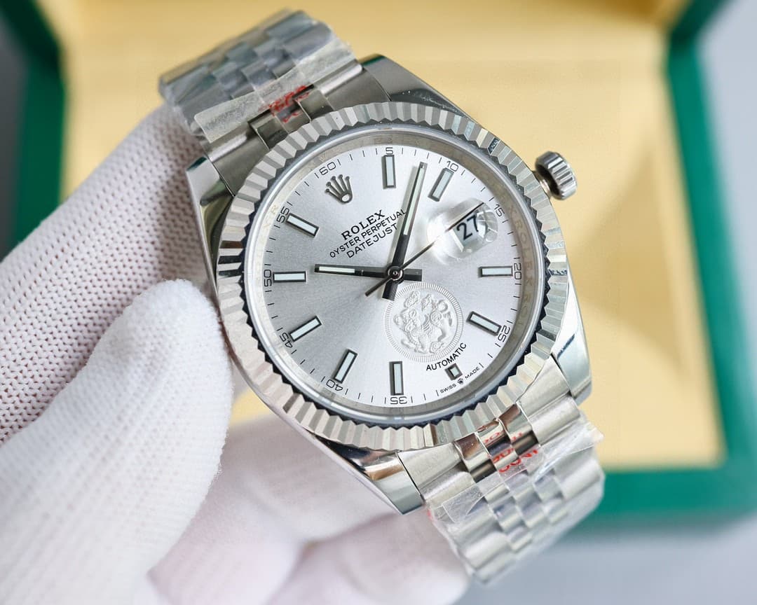 Rolex White Watch