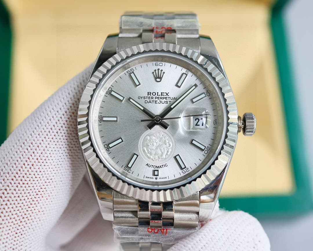 Rolex White Watch