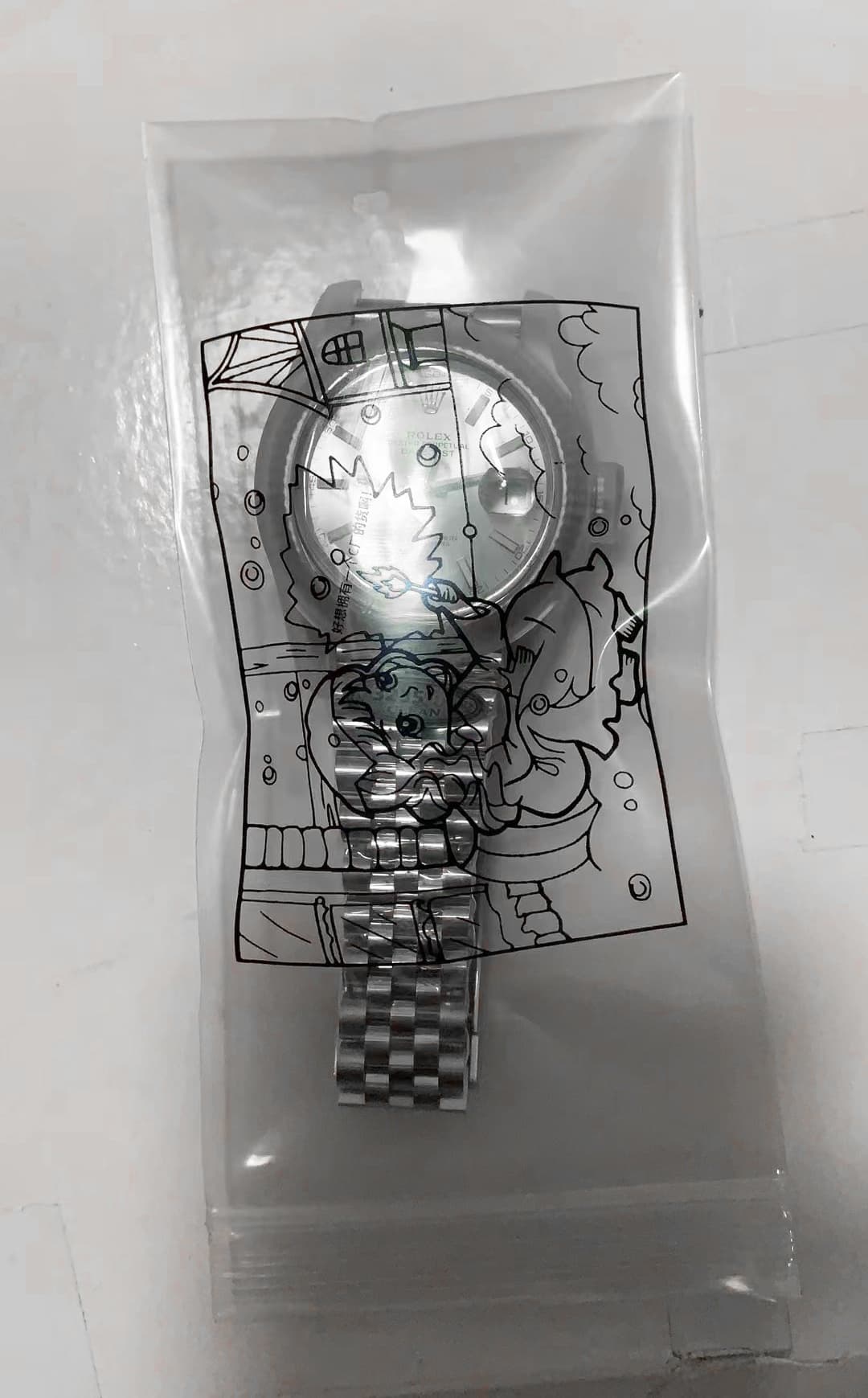 Rolex Blue Watch