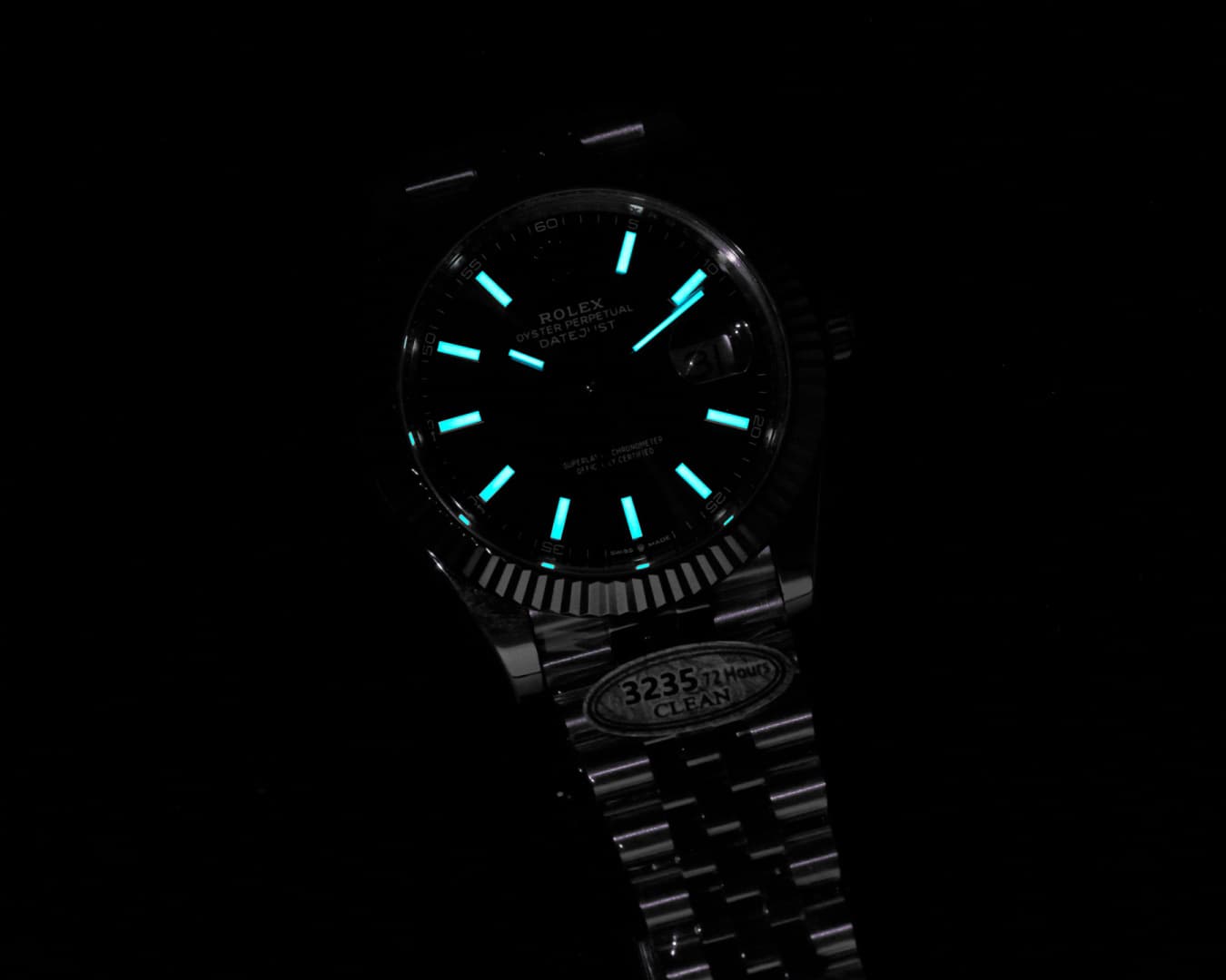 Rolex Blue Watch