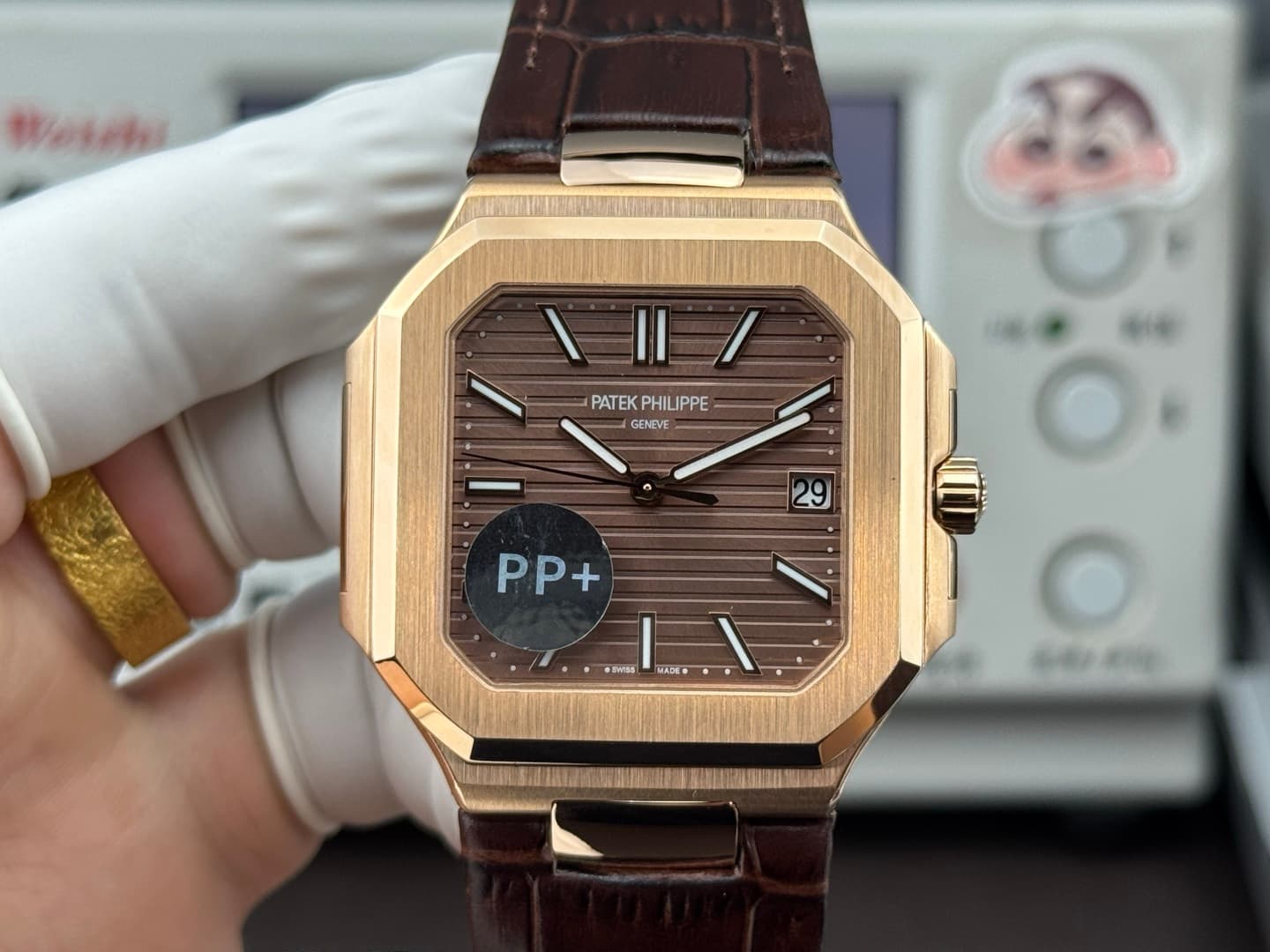 Patek Philippe Cream Belt
